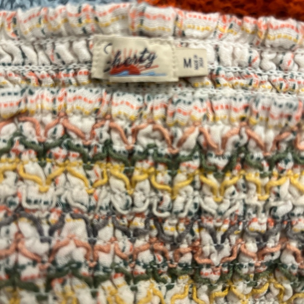 Faherty Cream and Multicolor Plaid Mini Dress - Picture 4 of 7